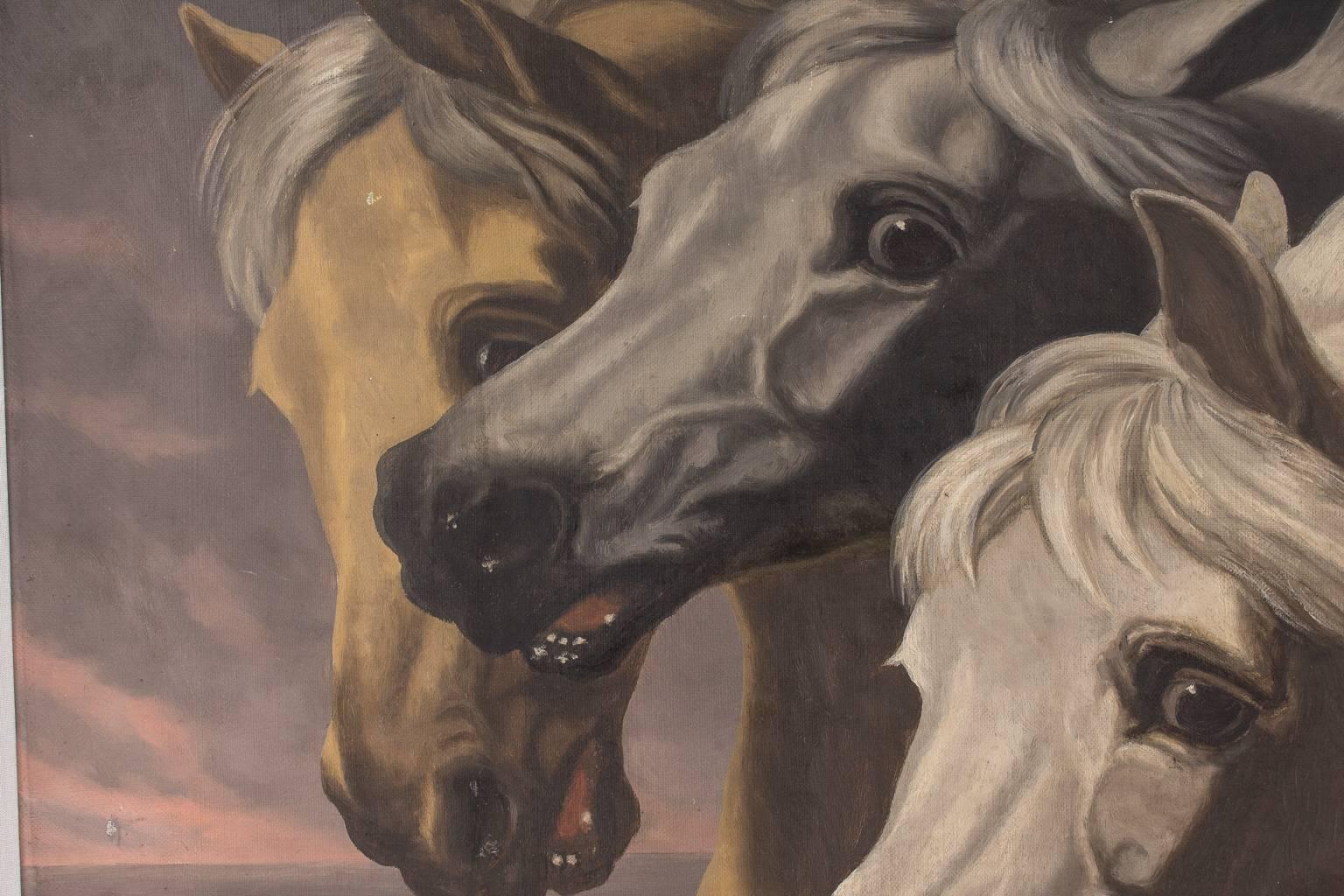 pharaoh's horses painting