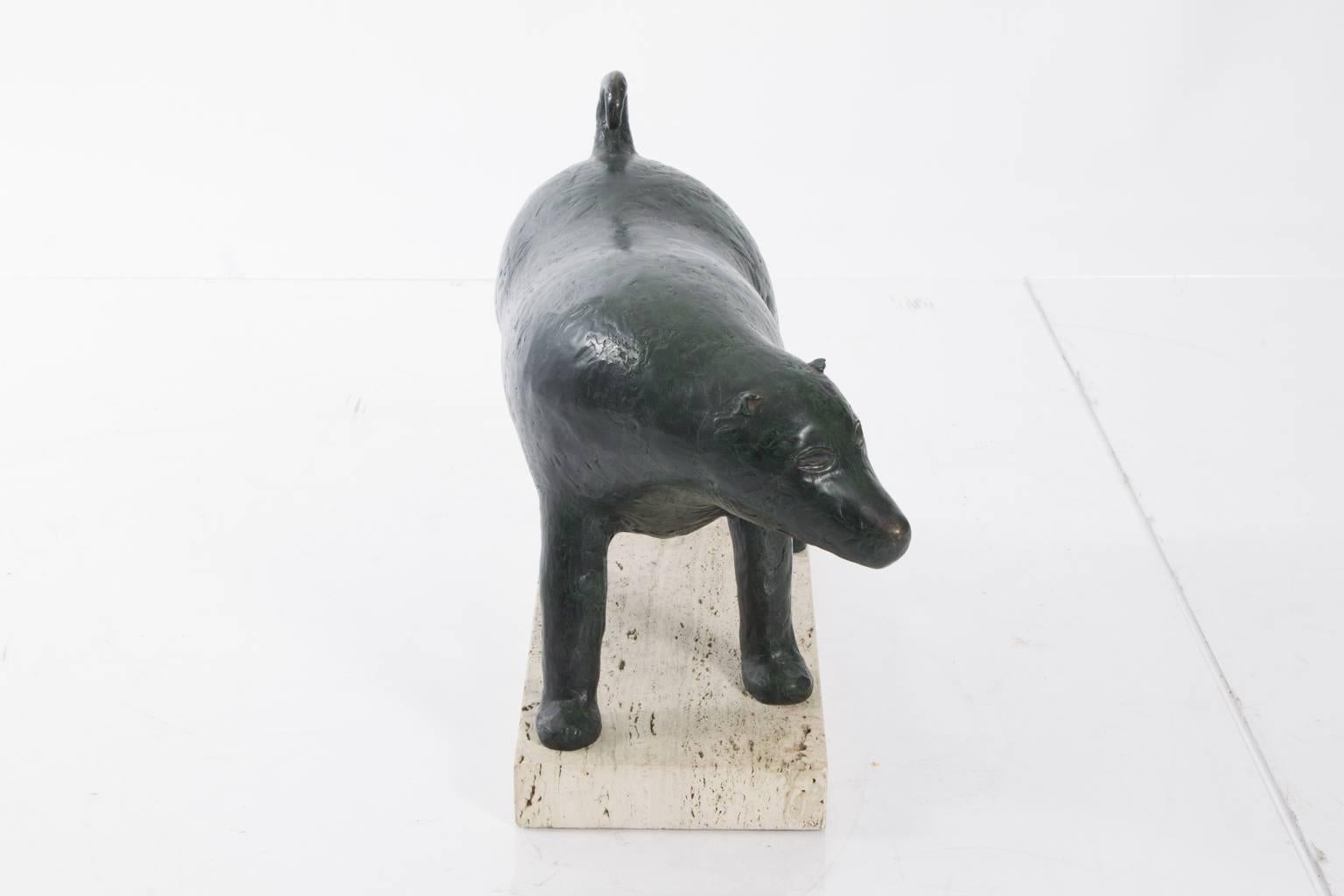Bronze Animal Figure In Excellent Condition In Stamford, CT