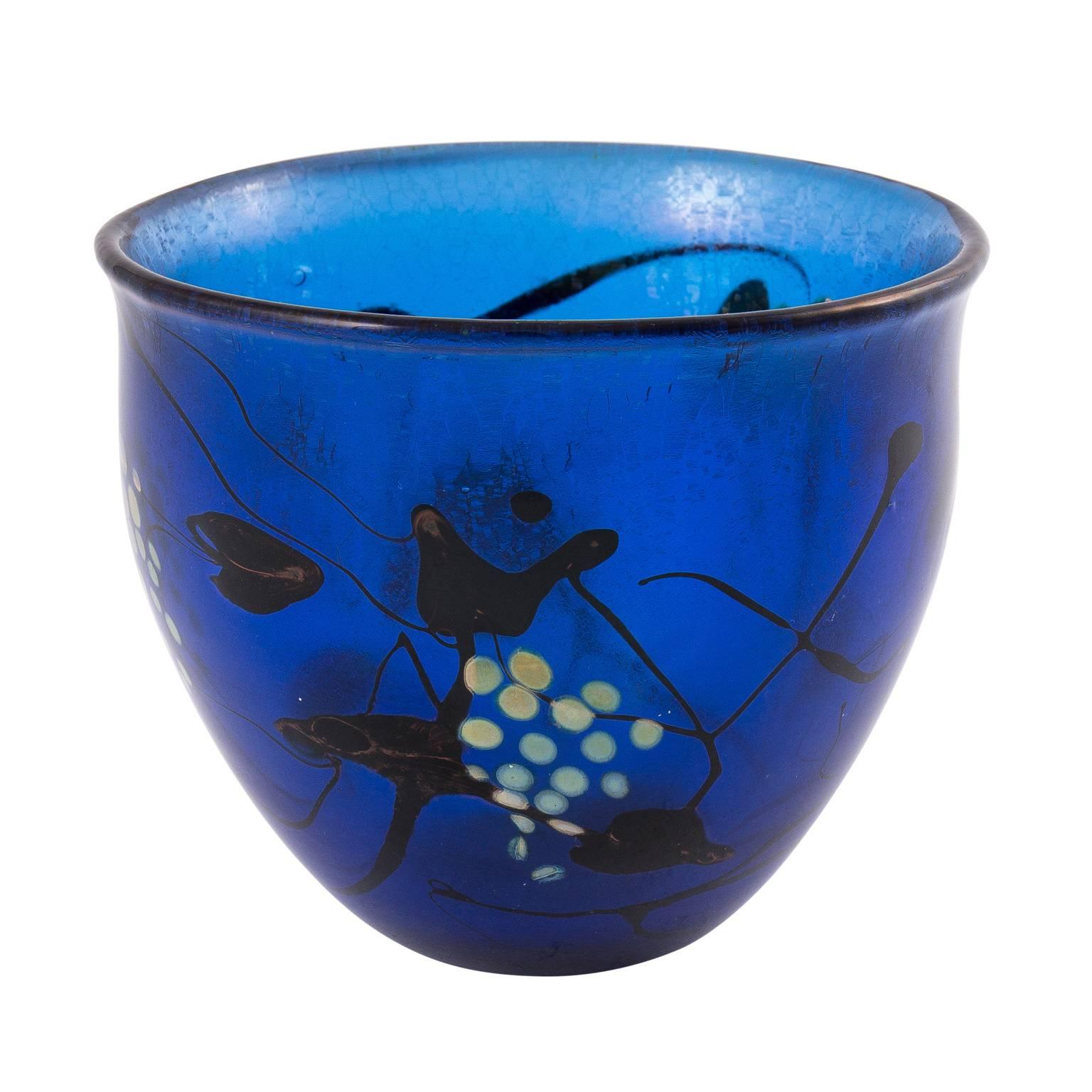 Studio Art Glass Small Bowl For Sale