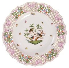 Chargeur Herend à motif "Oiseau de Rothschild"
