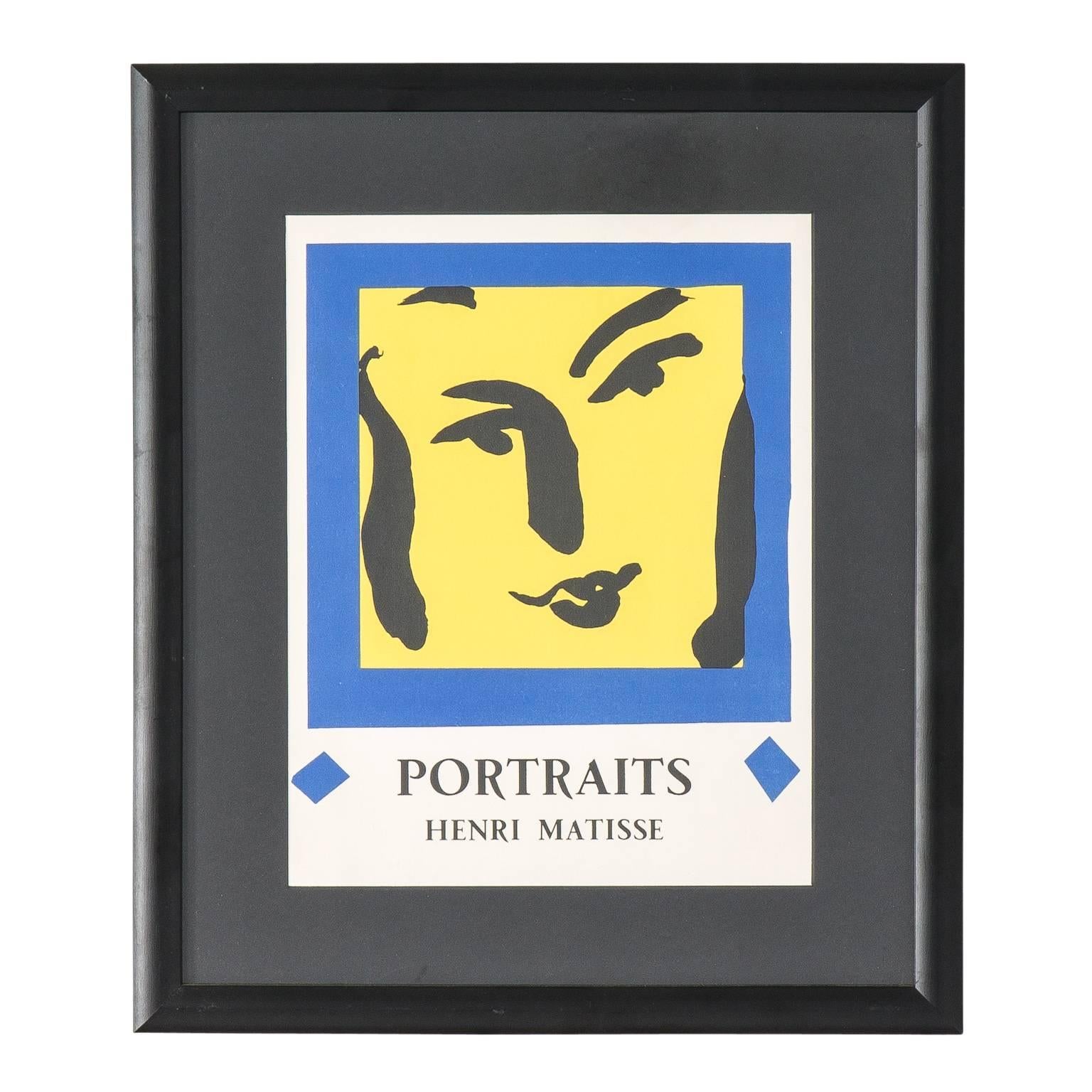 Matisse Lithograph Dated 1954 For Sale
