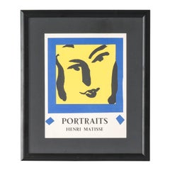 Matisse Lithograph Dated 1954