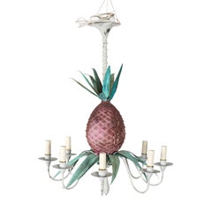 Metal Pineapple Chandelier