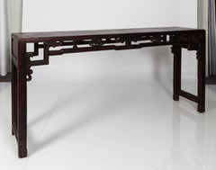 Ca. 1920's Mahogany Chinese Alter Table