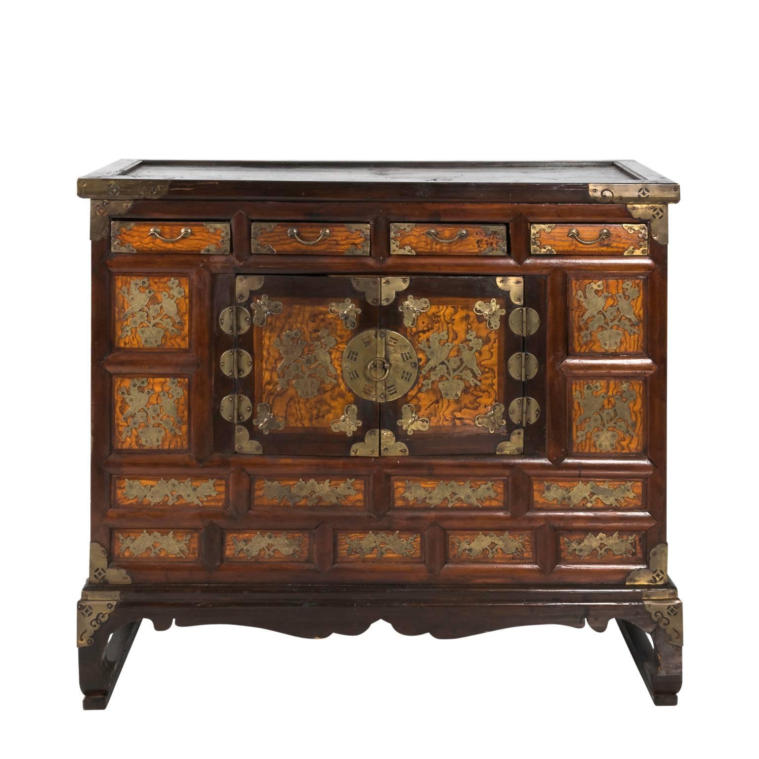 Korean Decorated Cabinet