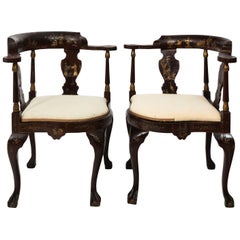 Chinoiserie Corner Chairs