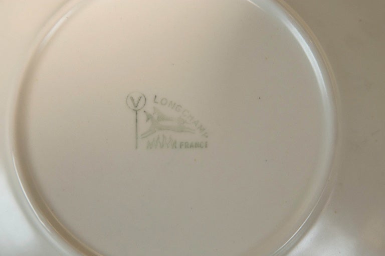 Pottery Longchamp Fish Plates