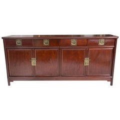 Asian Style Rosewood Sideboard