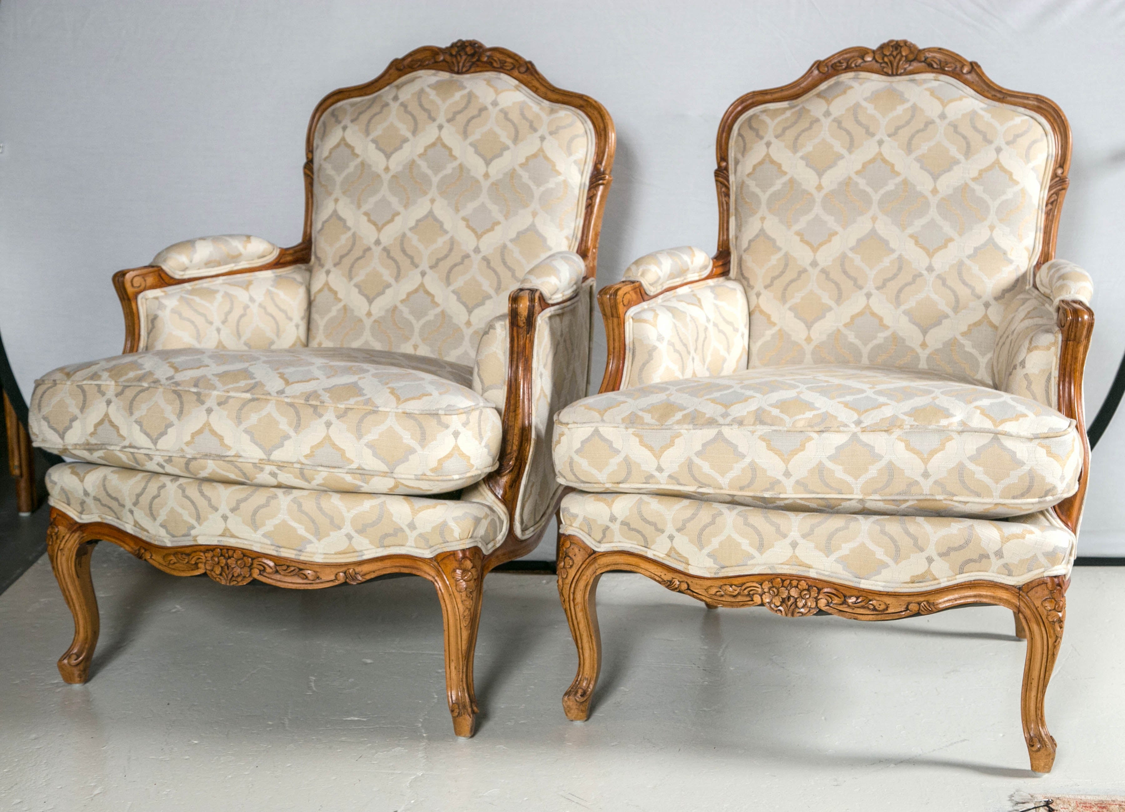 Pair of Bergere Chairs