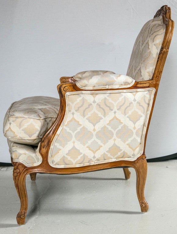 Pair of Bergere Chairs In Excellent Condition In Stamford, CT
