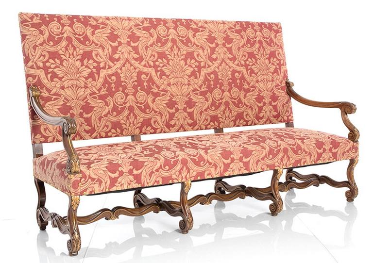 Jacobean Style Settee at 1stDibs