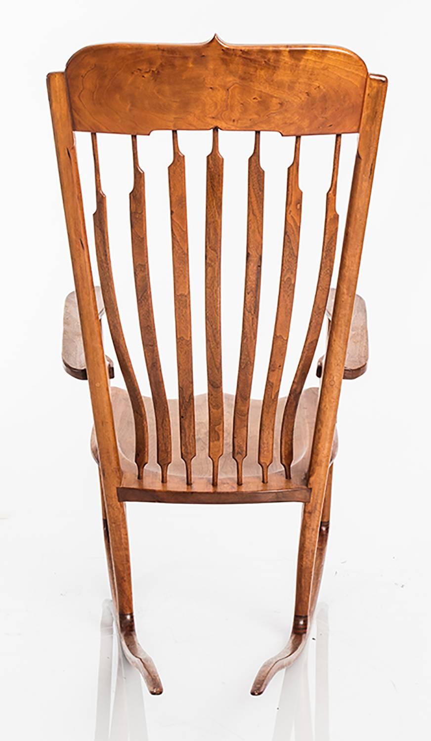 Late 20th Century Custom-Made Rocking Chair