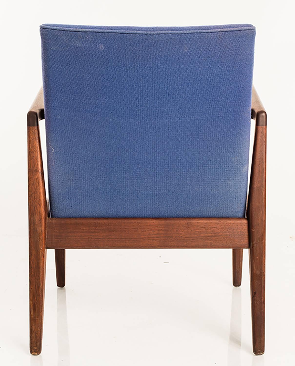Late 20th Century Teak Open Armchairs For Sale