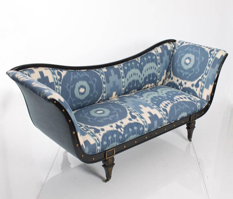 Hollywood Regency Style Sofa For Sale at 1stDibs