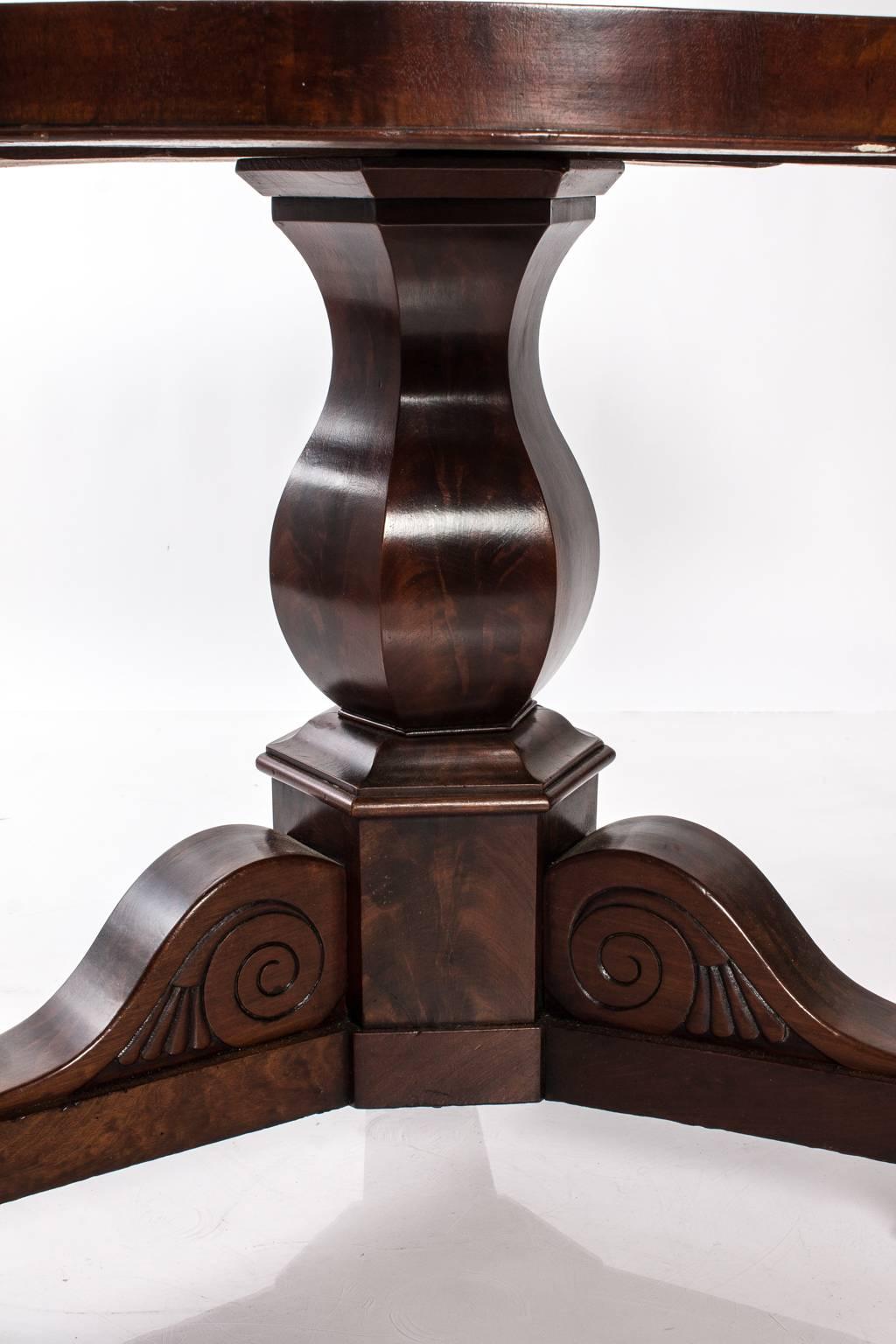 Mahogany and Marble Gueridon 5