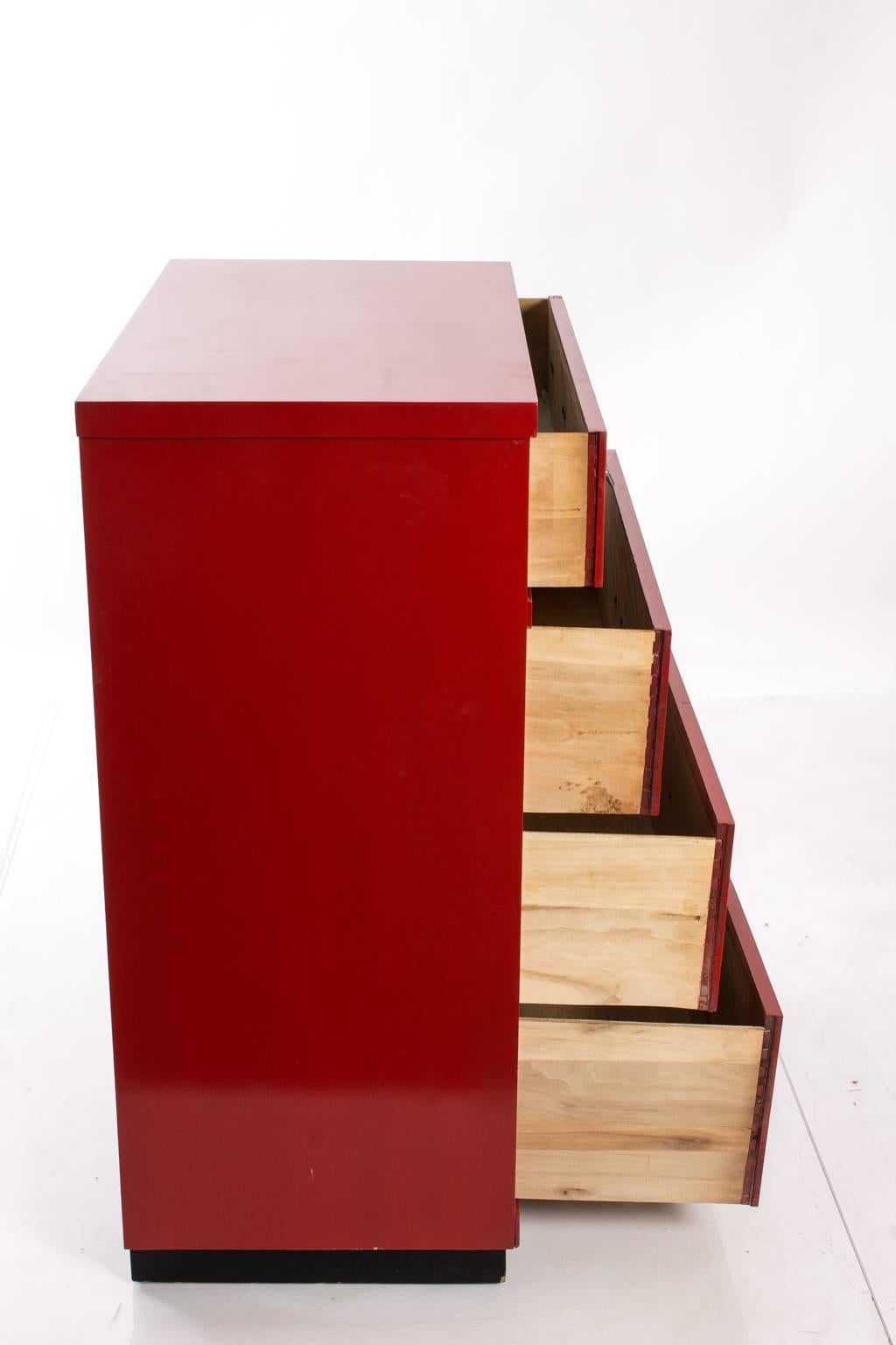 Red Lacquered Chest 1