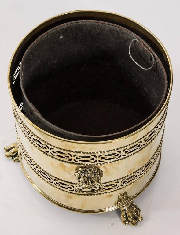 Brass Coal Scuttle For Sale at 1stDibs