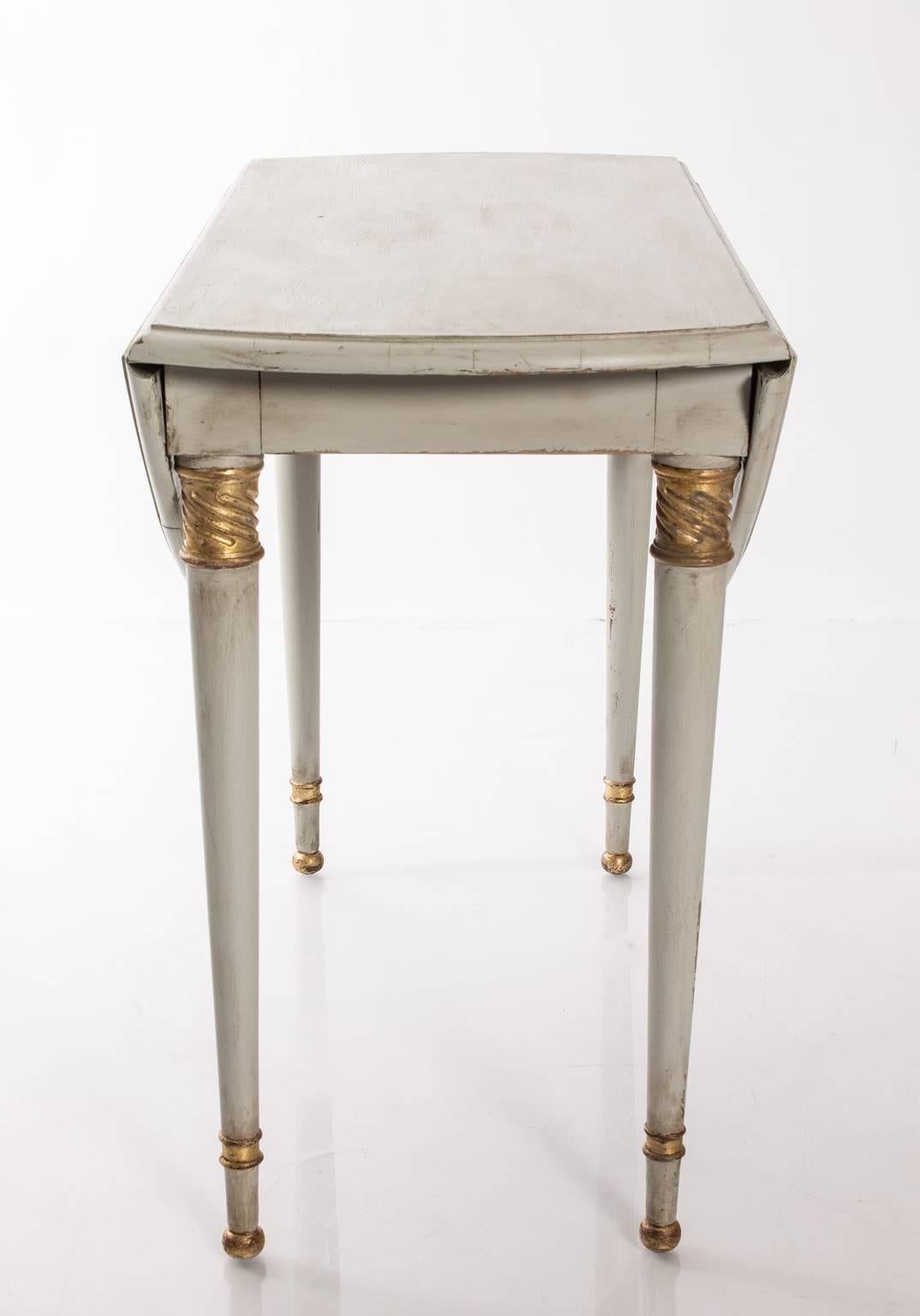 20th Century Gustavian Style Drop-Leaf Table