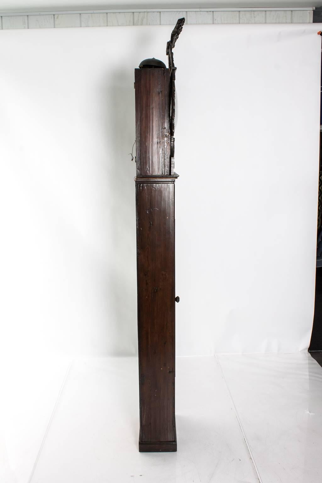 17th century grandfather clock