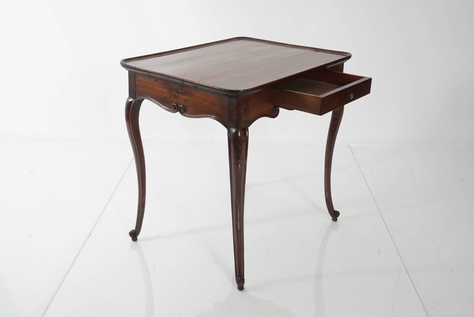 19th Century Single Drawer Tea Table