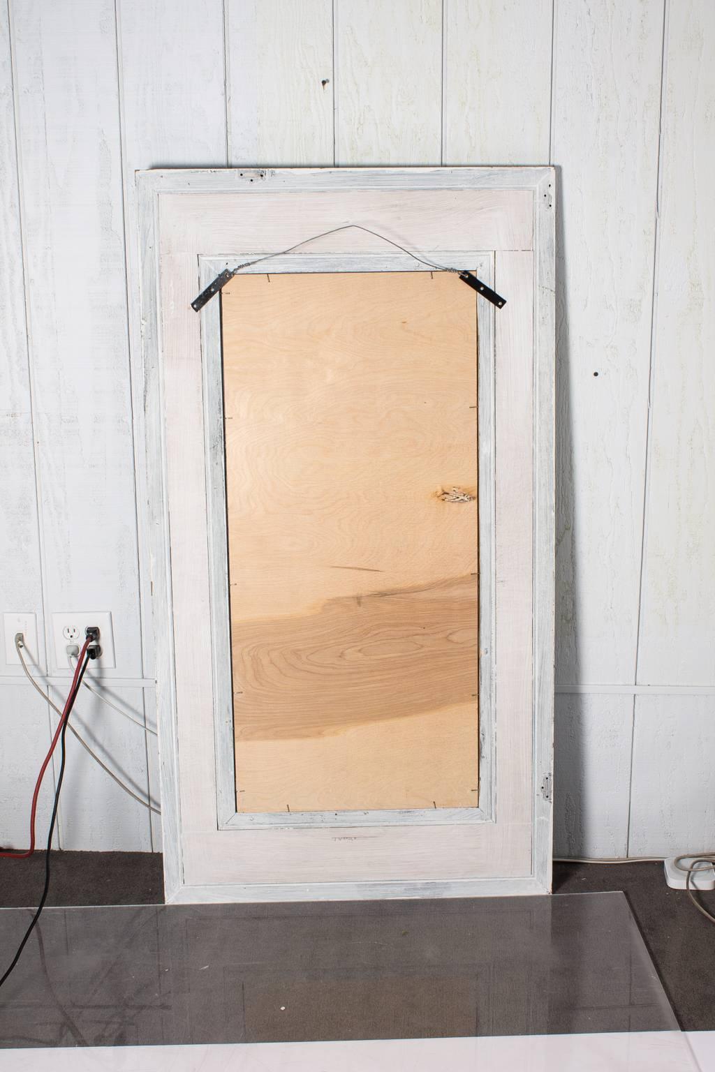 Pair of Industrial Rectangular Mirrors 3