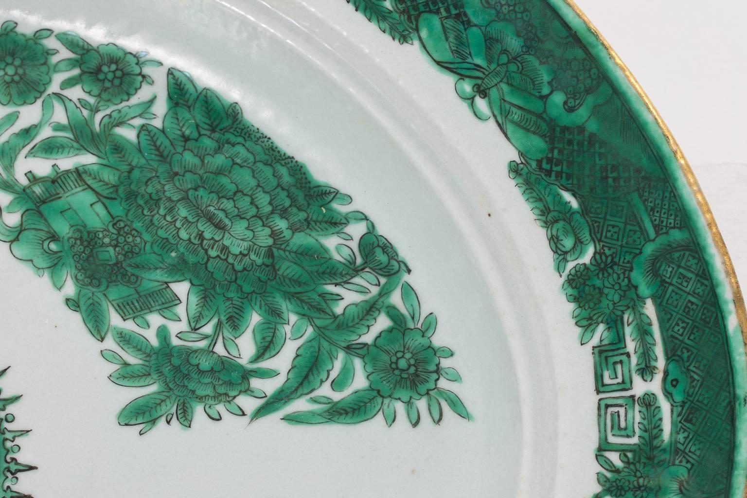 20th Century Green Chinese Export Charger For Sale