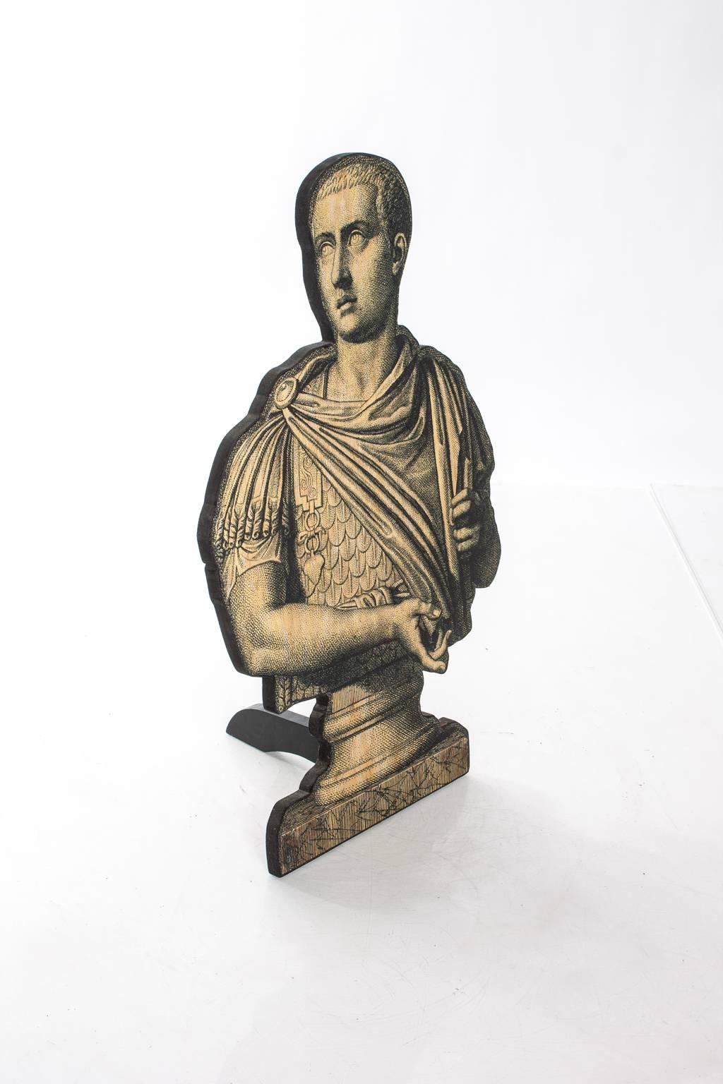 Neoclassical Cut-Out of a Roman Bust