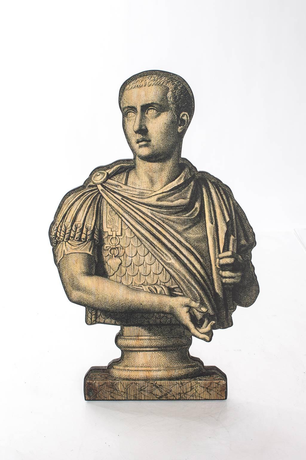 Late 20th Century Cut-Out of a Roman Bust