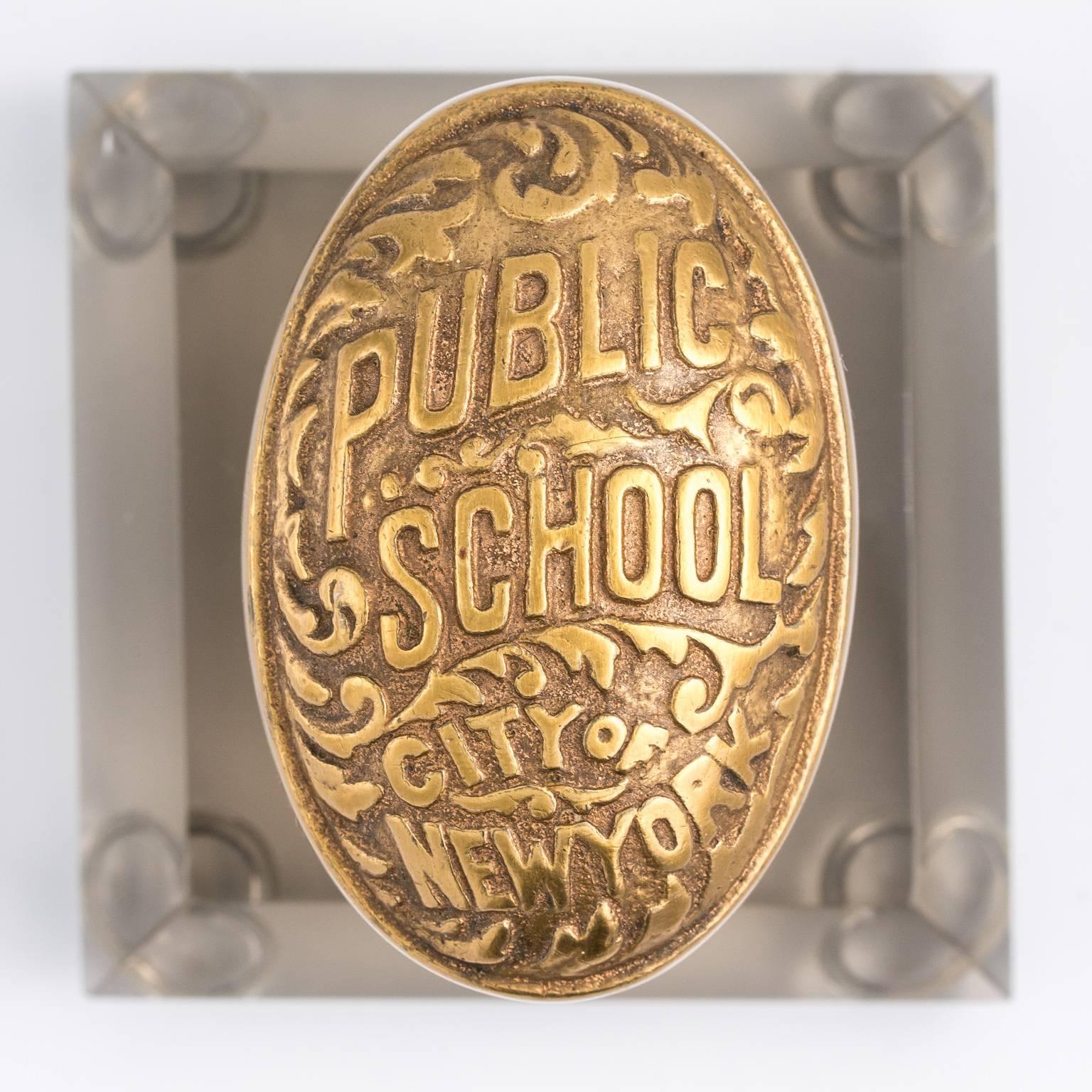 Public School of New York Door Knob 2