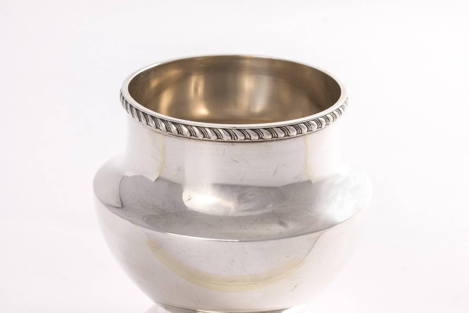 English Sterling Silver Georgian Tea Set