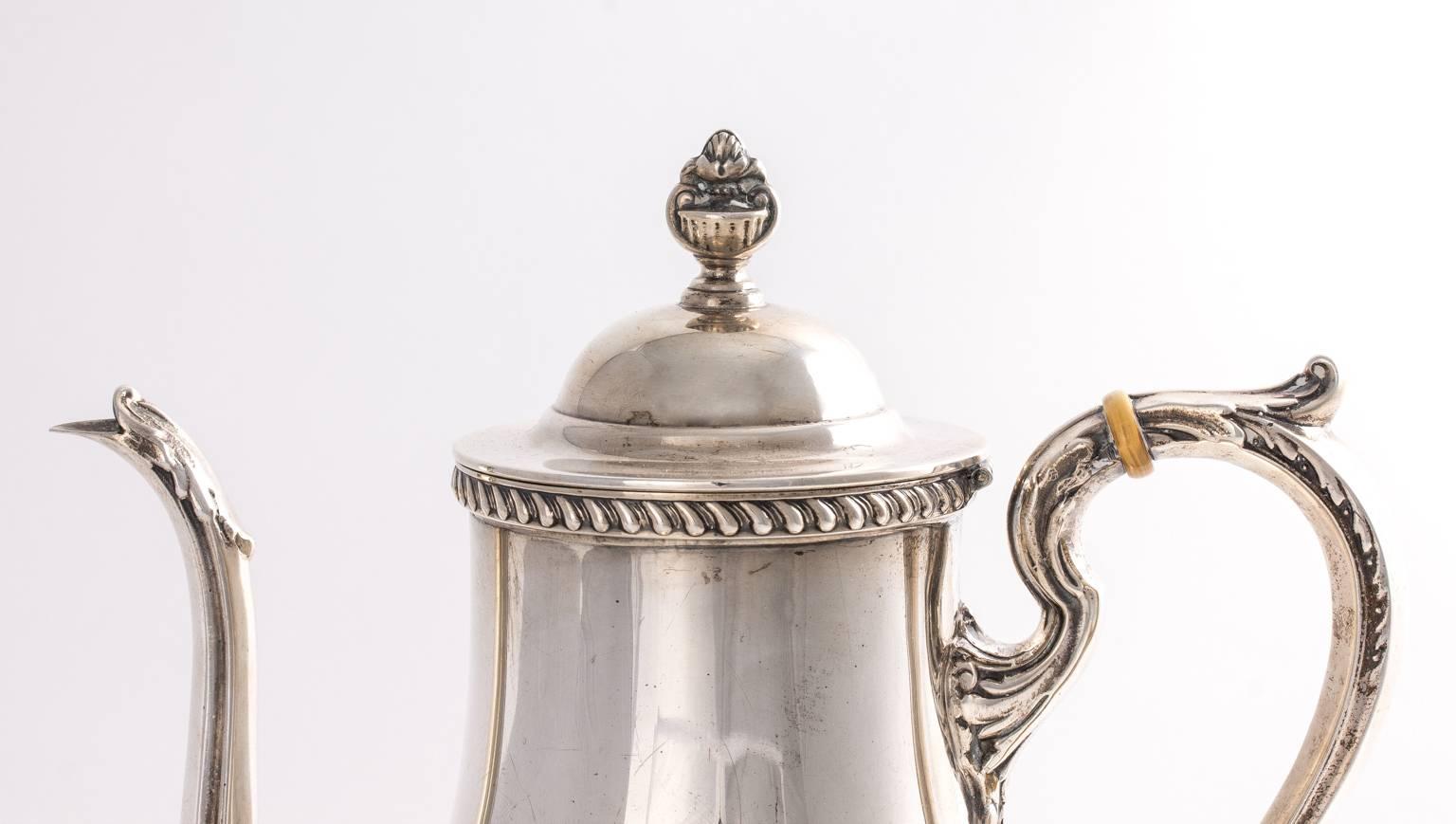 georgian silver tea service