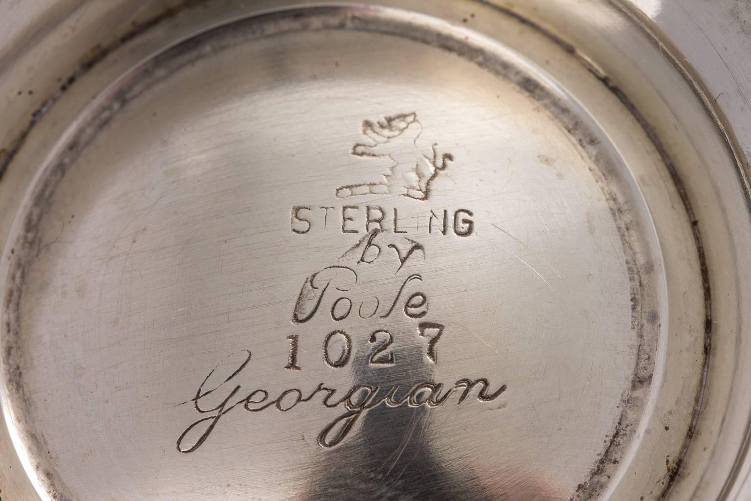 Sterling Silver Georgian Tea Set 2