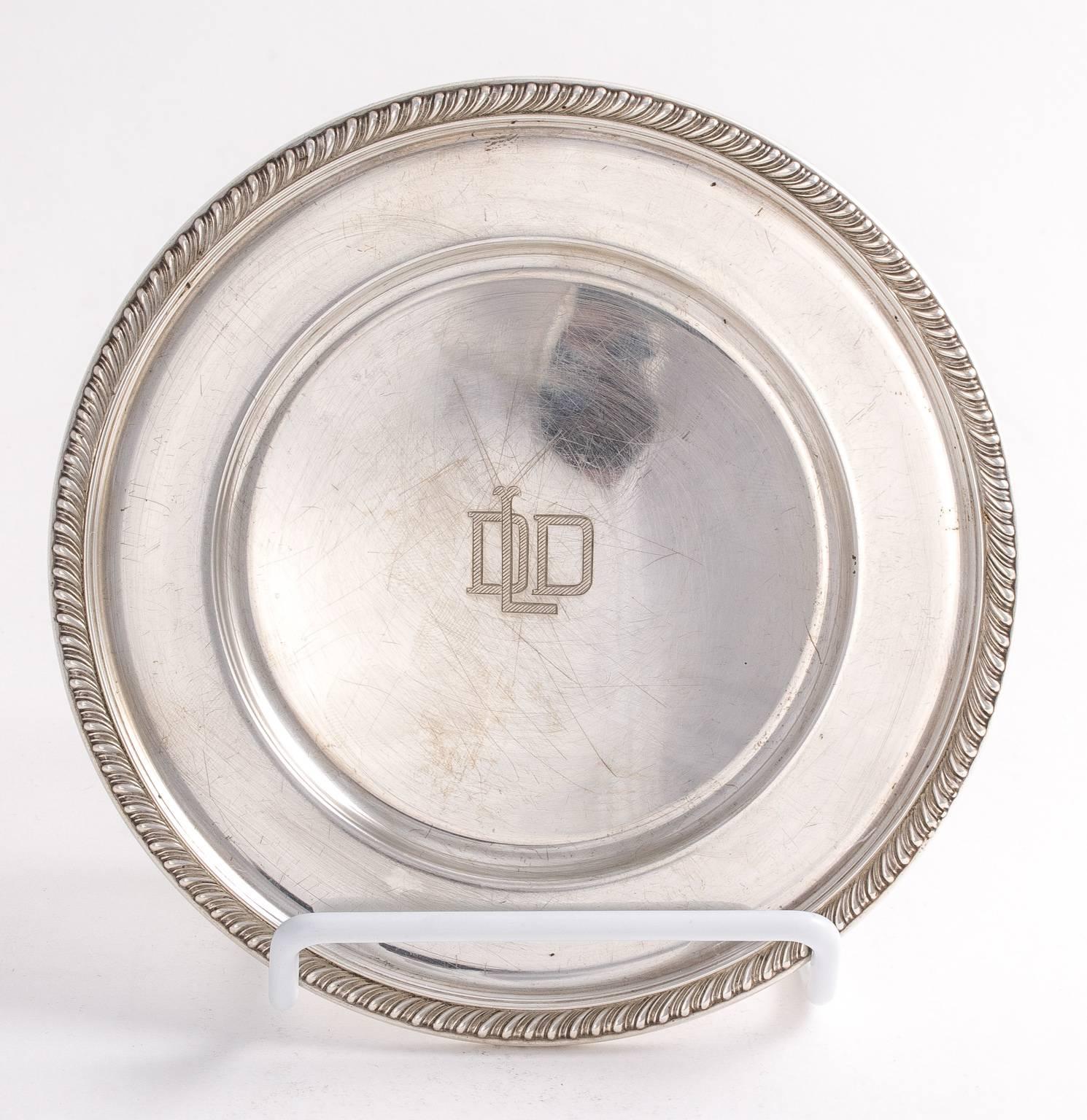 20th Century Silver Plates