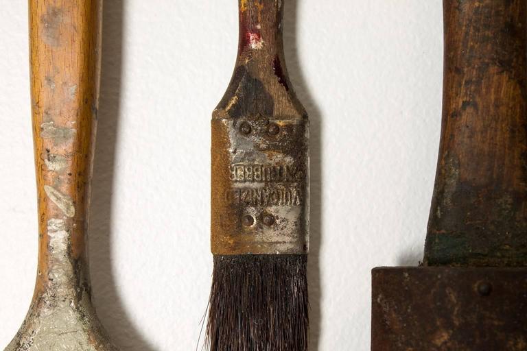 Collection of Antique Paint Brushes at 1stDibs