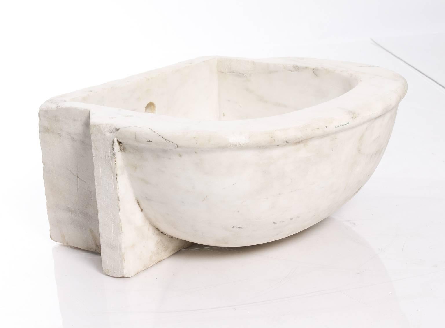 Carved Marble Wall Sink 1