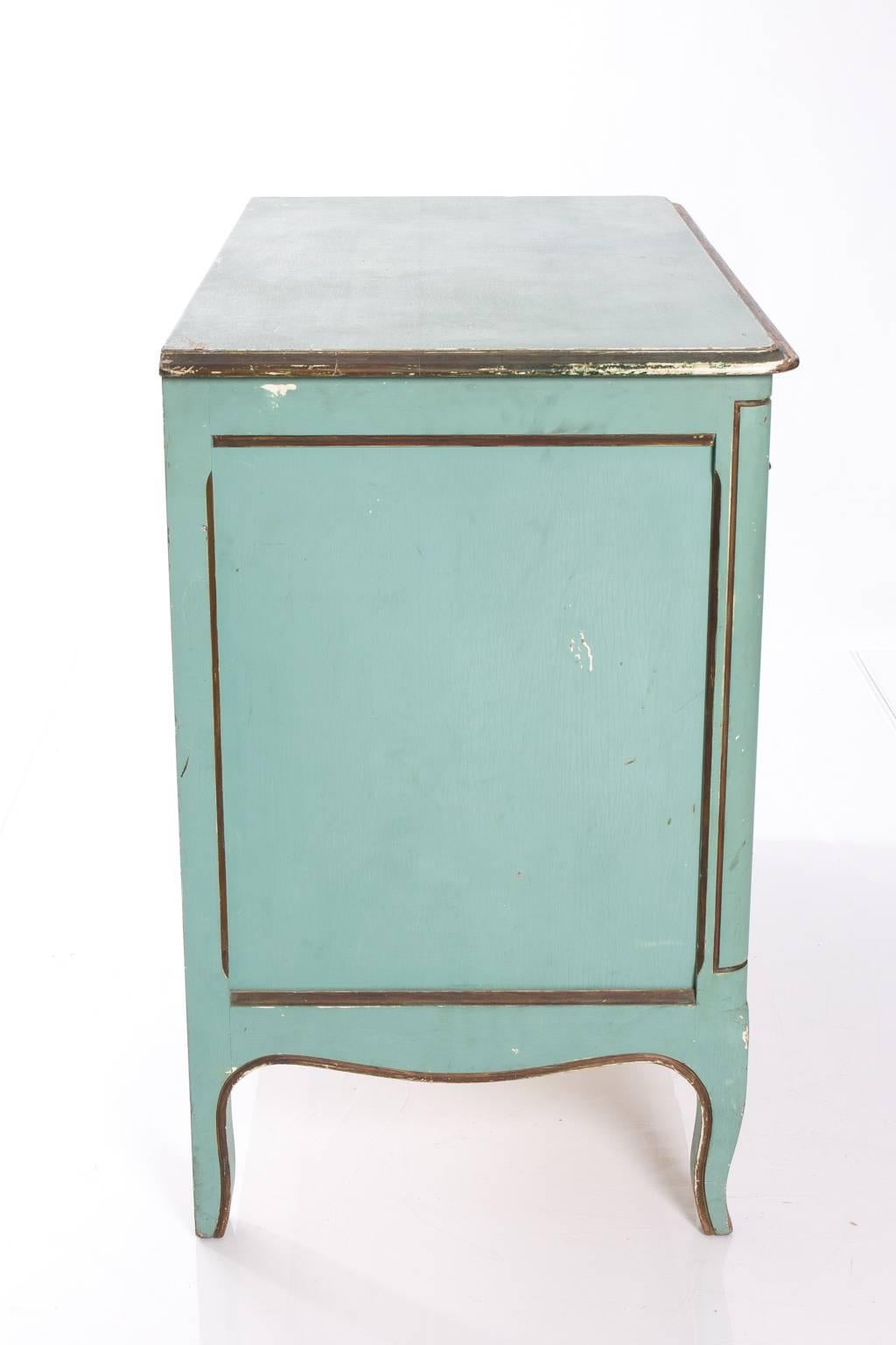 20th Century Painted Louis XV Style Commode