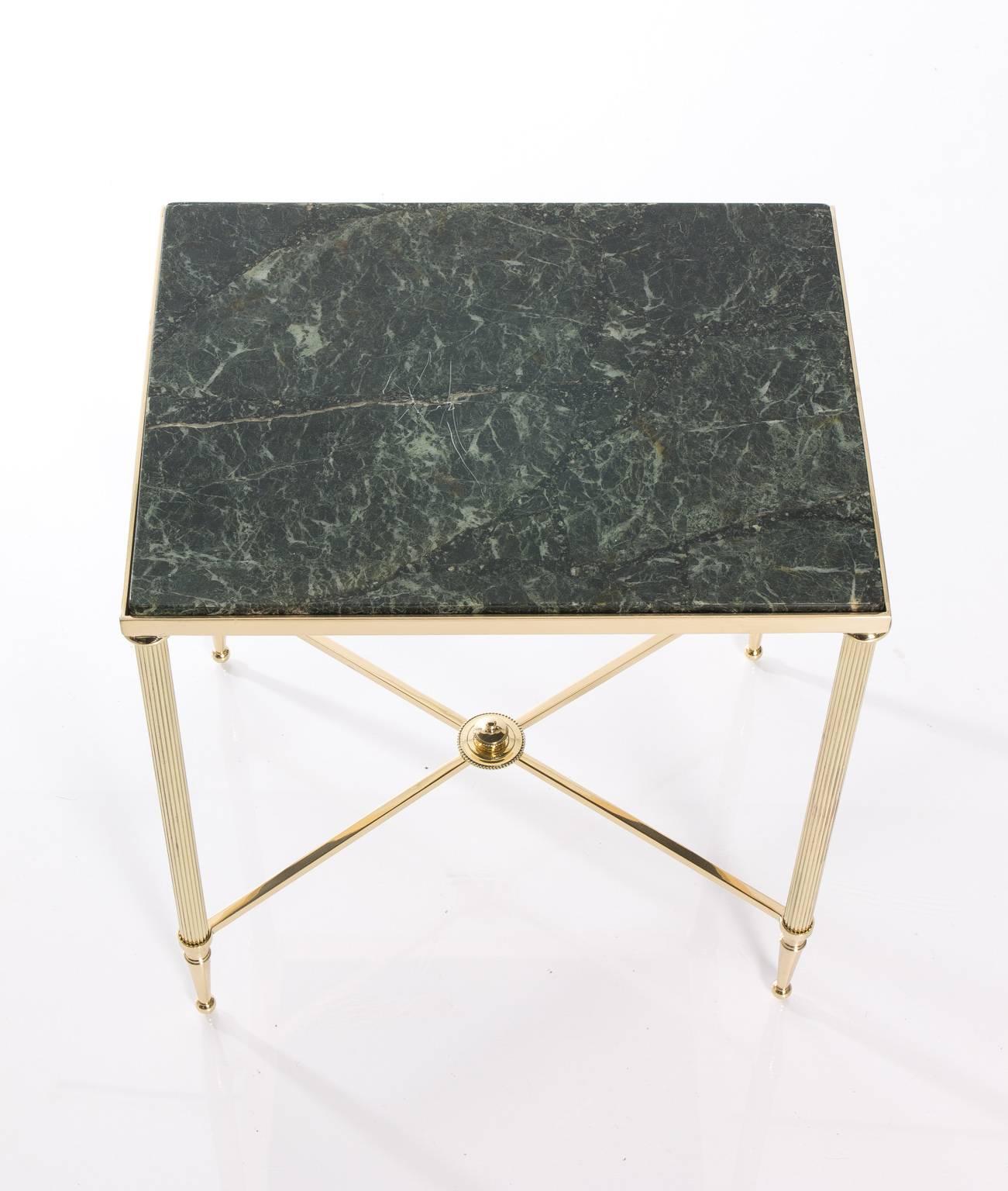 20th Century Marble-Top French Side Tables