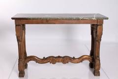 Marble-Top Empire Console Table