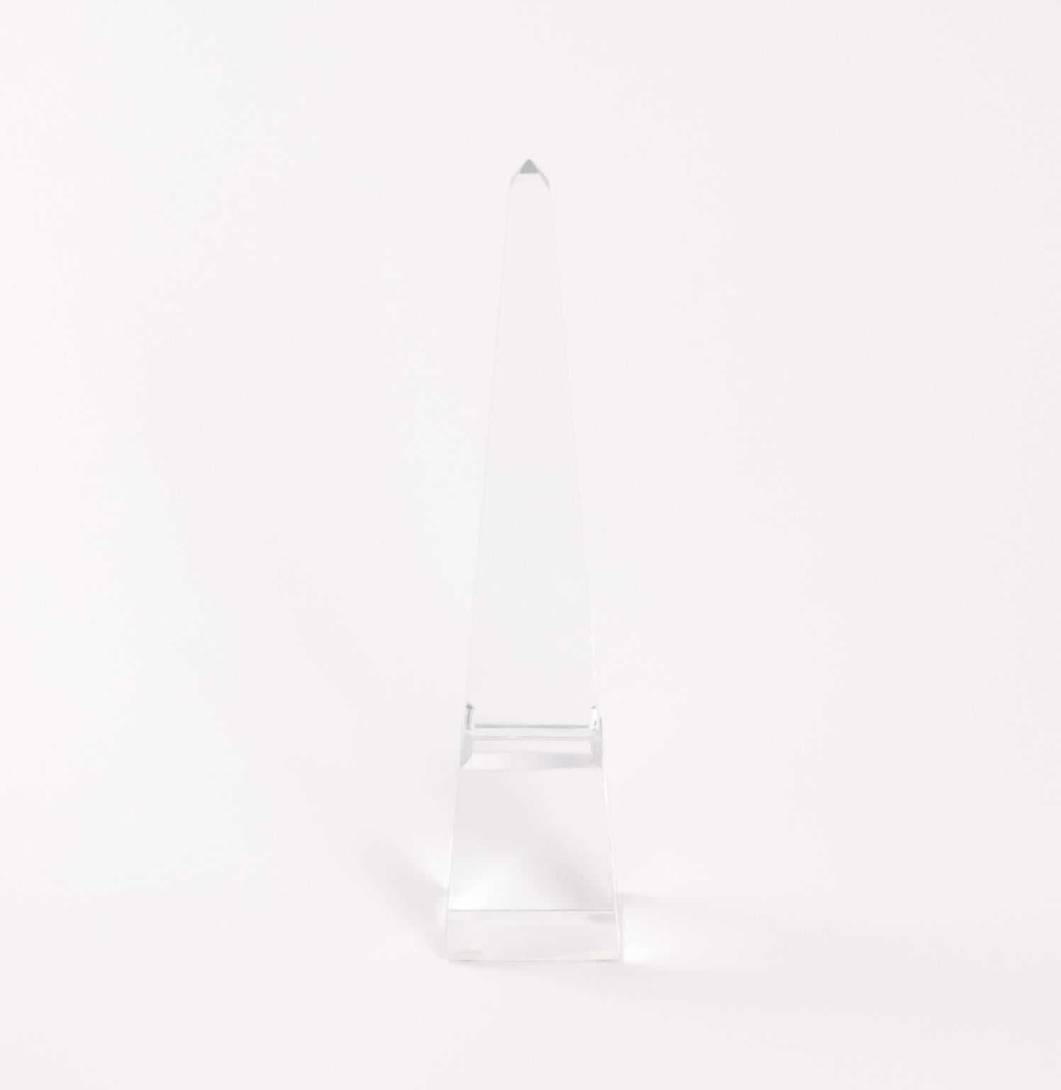 Baccarat Pyramid Obelisk 1