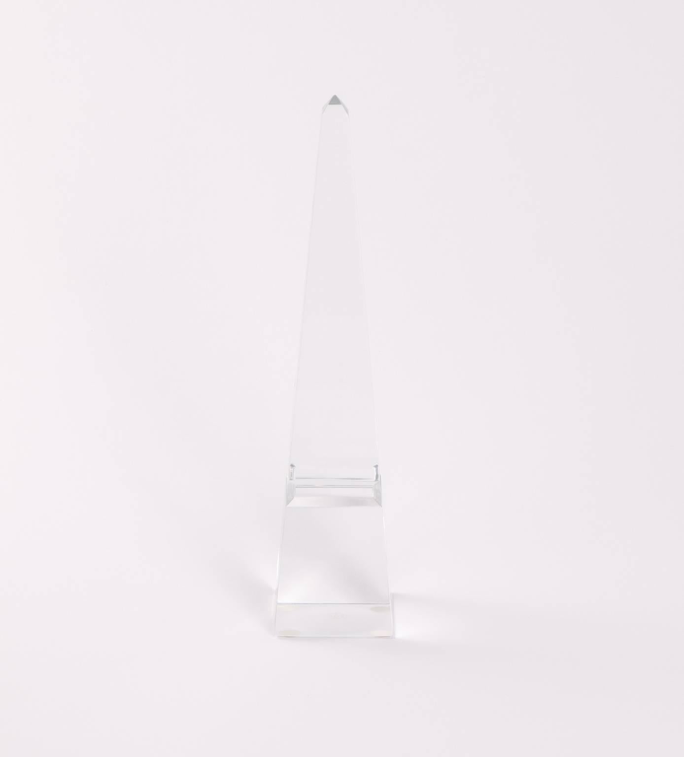 Baccarat Pyramid Obelisk 2
