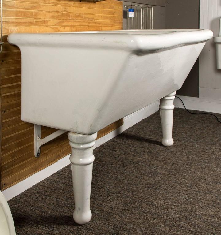 Double Earthenware Laundry Sink, circa 1900s at 1stdibs