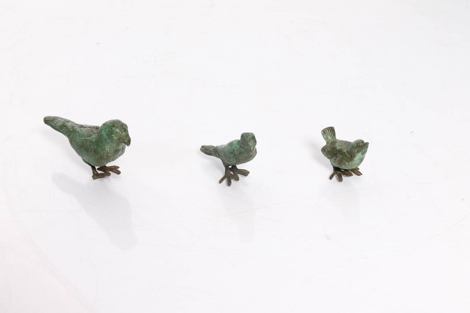 Ilana Goor Bronze Cast Freestanding Bird Sculptures 3