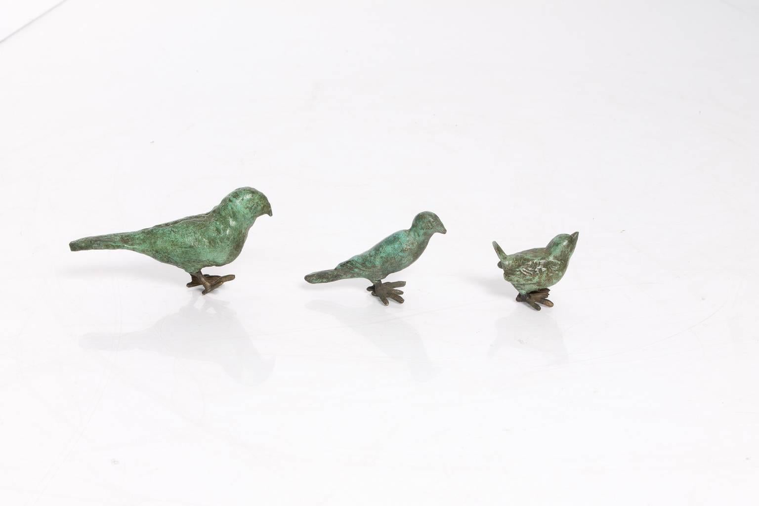 Ilana Goor Bronze Cast Freestanding Bird Sculptures 5