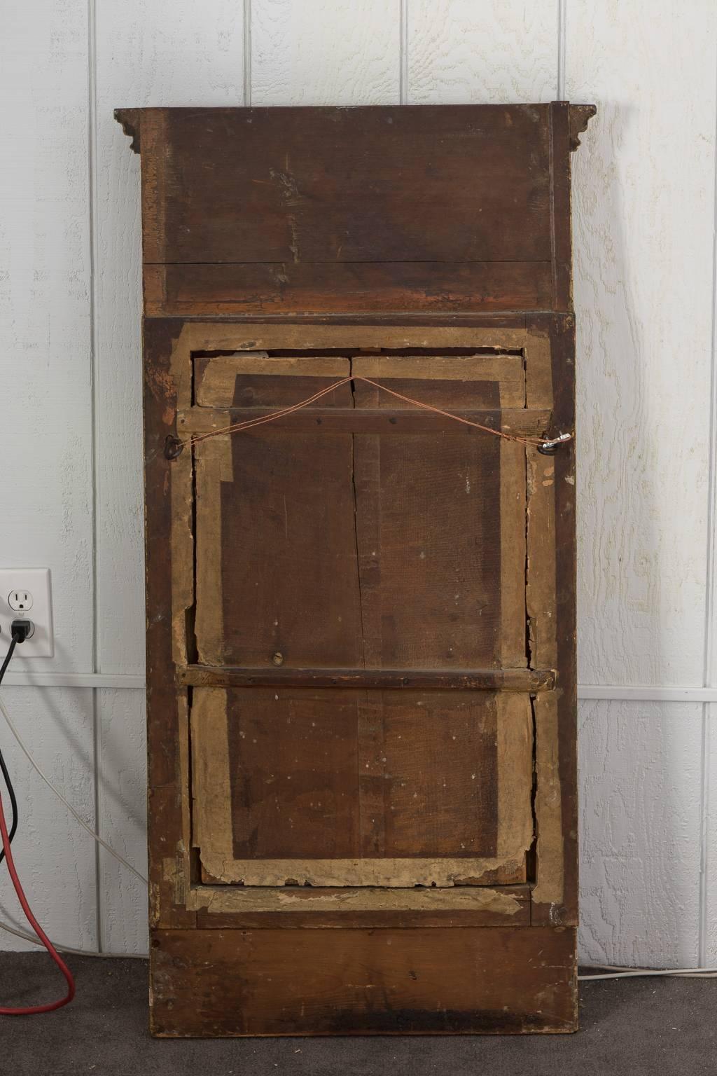 Wood Classical Style Gilded Mirror For Sale