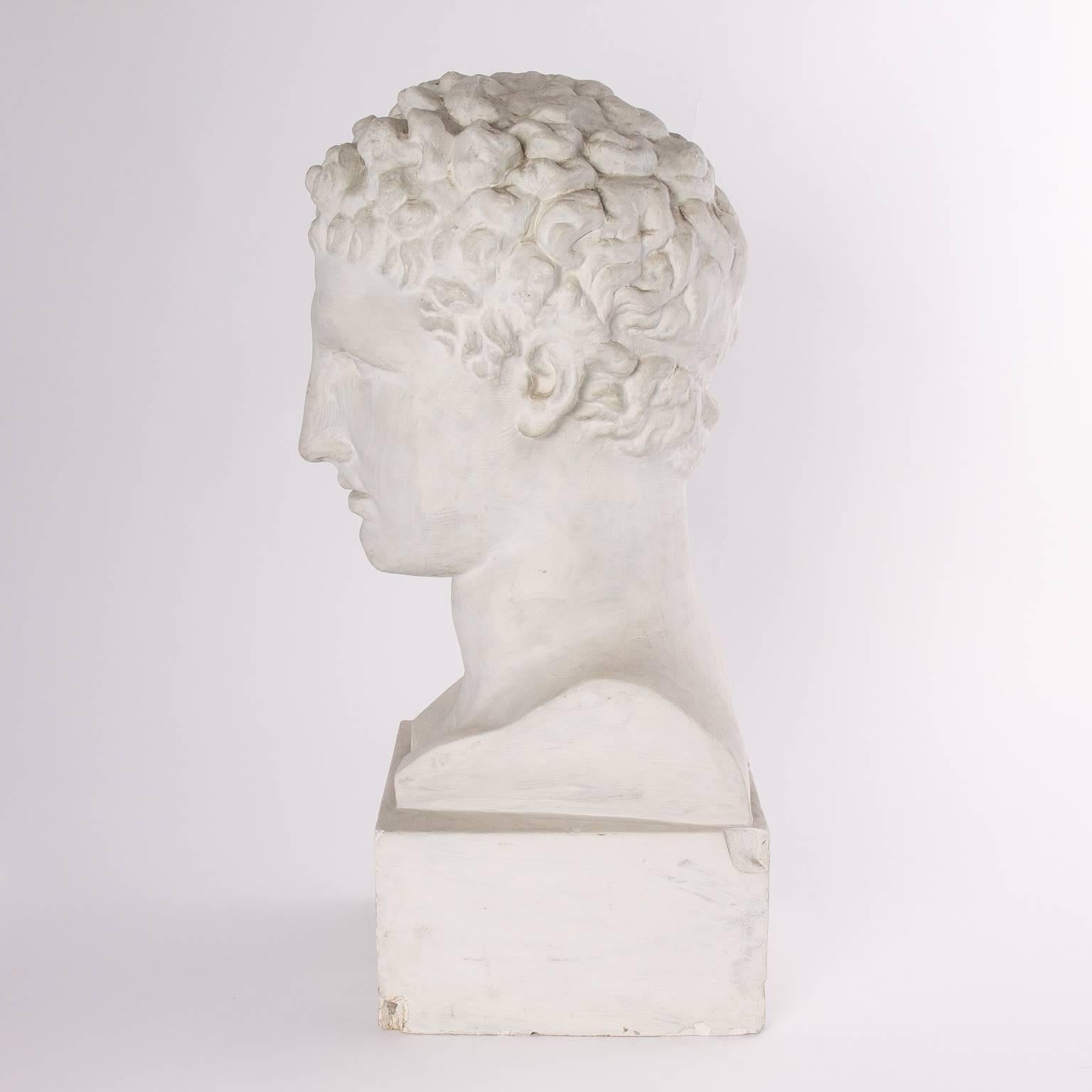 20th Century Neoclassical Male Bust