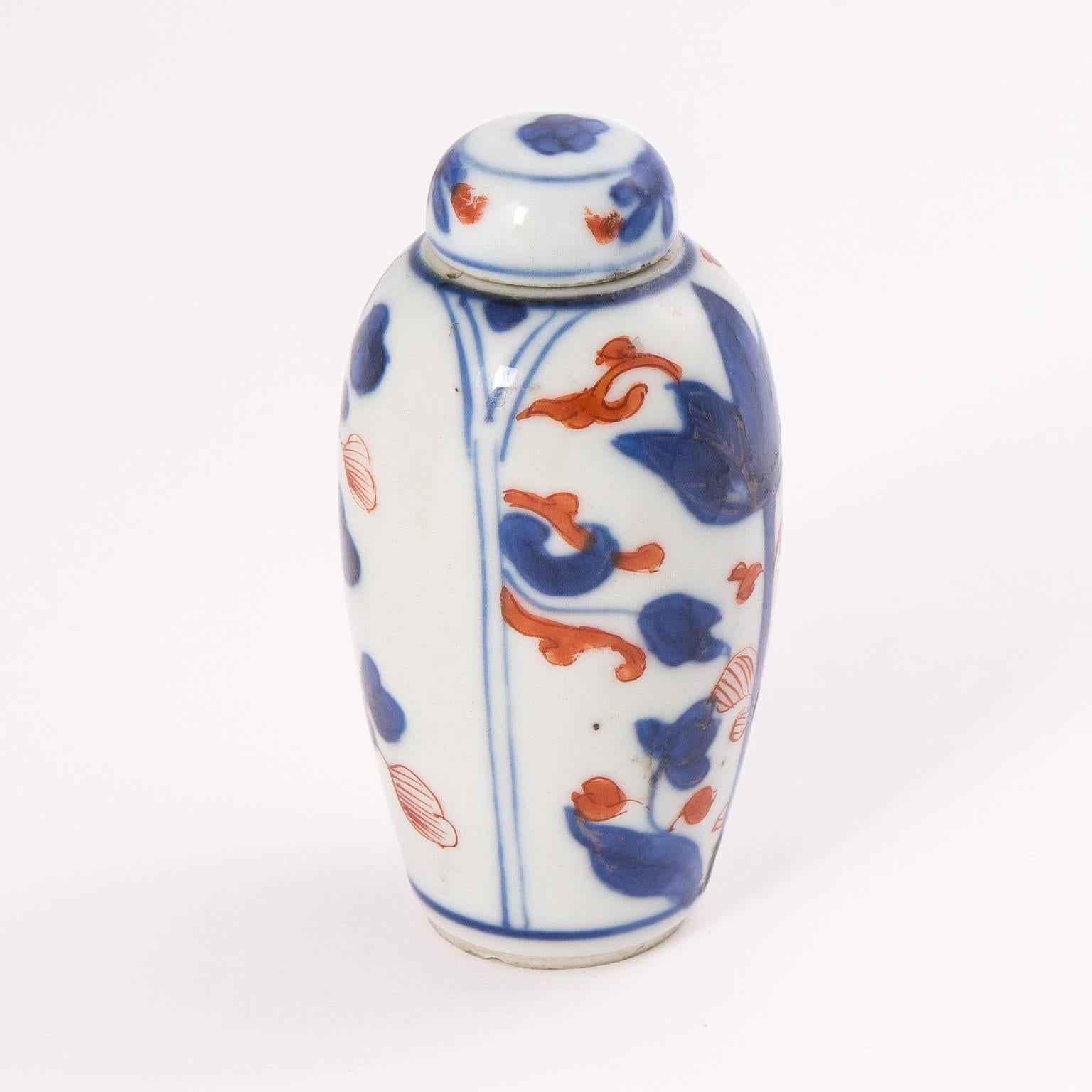 Ceramic Kanaxi Imari Miniature Vase For Sale