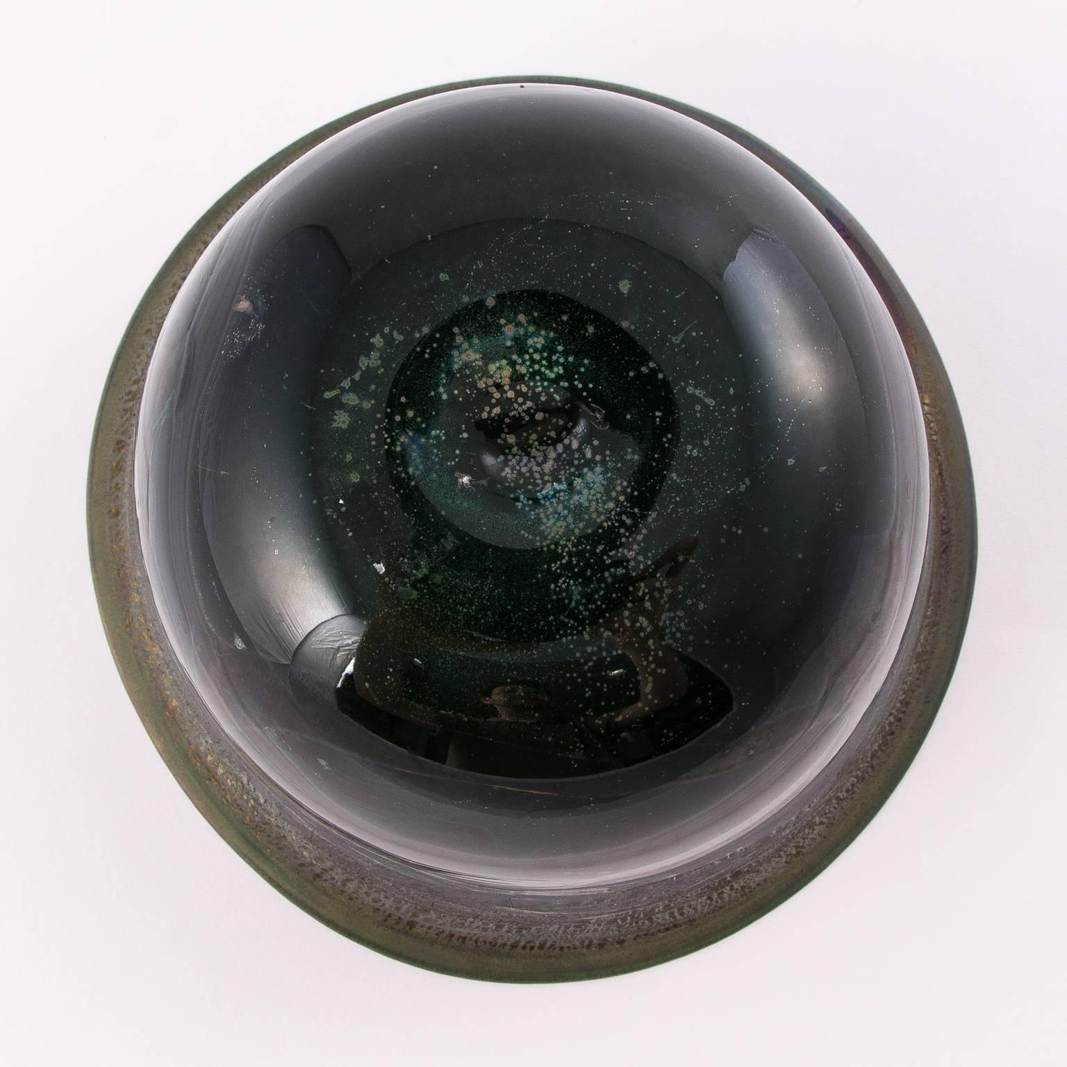 Studio Art Glass Bowl For Sale 2
