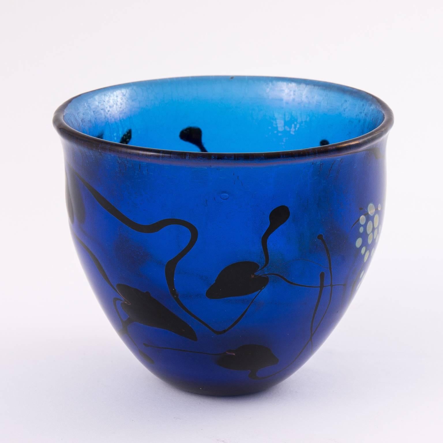 20th Century Studio Art Glass Small Bowl For Sale