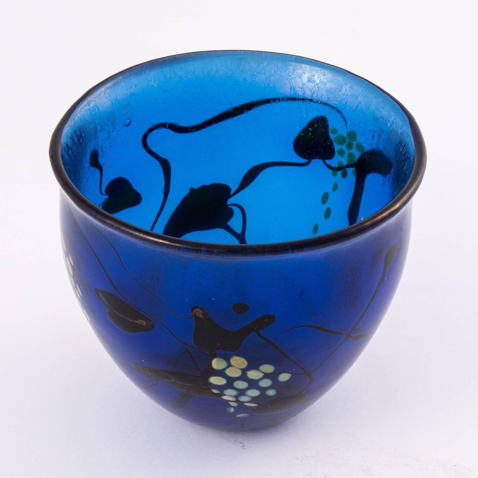 Studio Art Glass Small Bowl For Sale 1