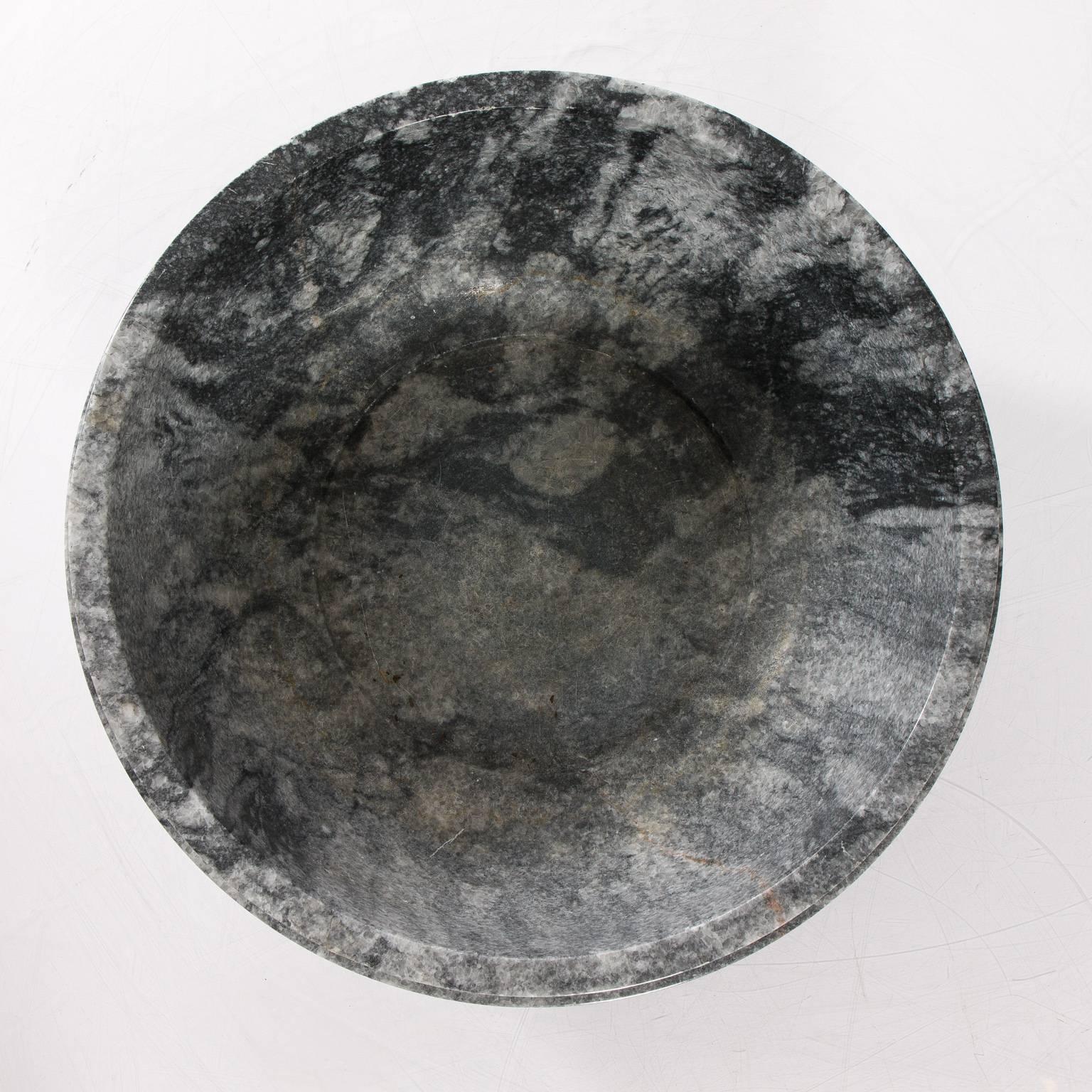 Modern Marble Bowl by Portuguese Artist 1